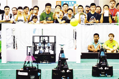 机器人世界杯赛多个冠军“花落”中国